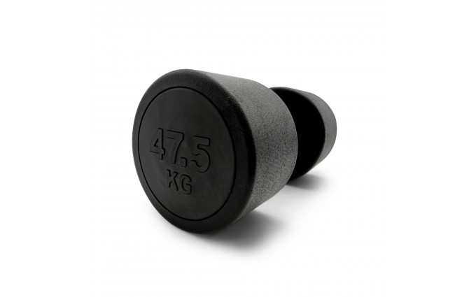 Гантель UNIX Fit PRO круглая обрезиненная 47,5 кг Гантель UNIX Fit PRO круглая обрезиненная 47,5 кг